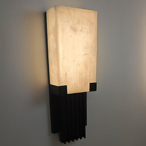 Ariel Alabaster Wall Lamp - Zonesus