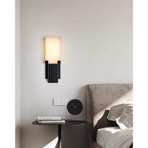 Ariel Alabaster Wall Lamp - Zonesus