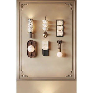 Ariel Alabaster Wall Lamp - Zonesus