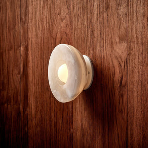 Aurelia Surface Alabaster Sconce - Zonesus