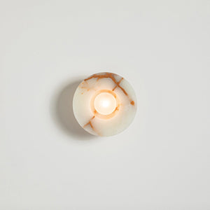 Aurelia Surface Alabaster Sconce - Zonesus