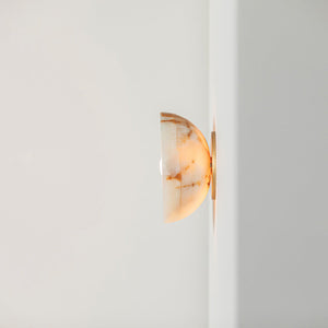 Aurelia Surface Alabaster Sconce - Zonesus