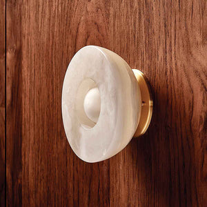 Aurelia Surface Alabaster Sconce - Zonesus