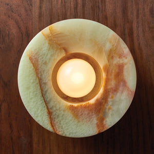 Aurelia Surface Alabaster Sconce - Zonesus