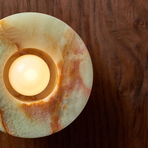 Aurelia Surface Alabaster Sconce - Zonesus