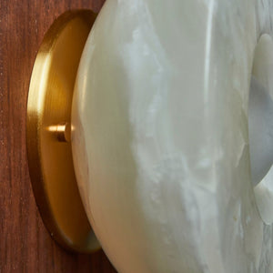 Aurelia Surface Alabaster Sconce - Zonesus