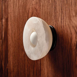 Aurelia Surface Alabaster Sconce - Zonesus