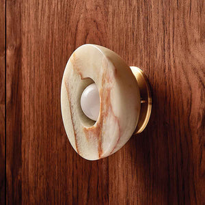 Aurelia Surface Alabaster Sconce - Zonesus