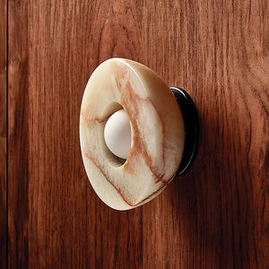 Aurelia Surface Alabaster Sconce - Zonesus