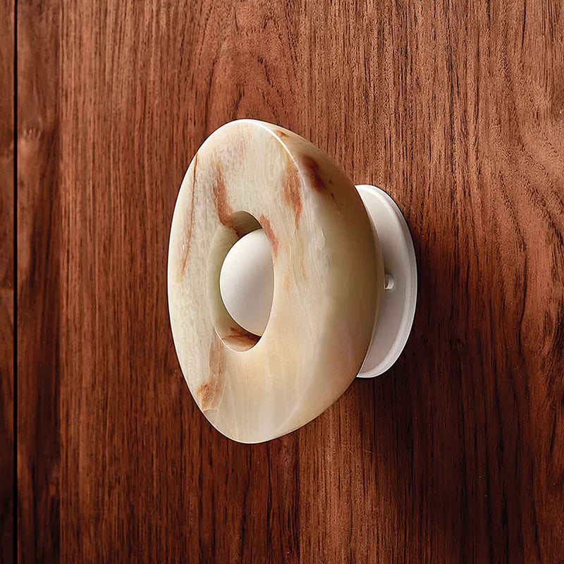 Aurelia Surface Alabaster Sconce - Zonesus