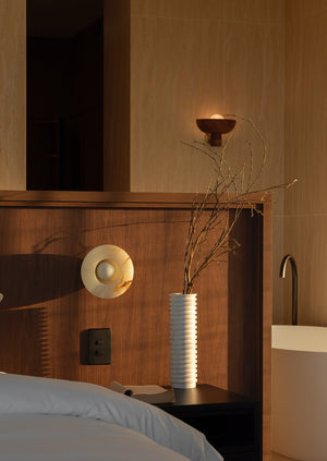 Aurelia Surface Alabaster Sconce - Zonesus