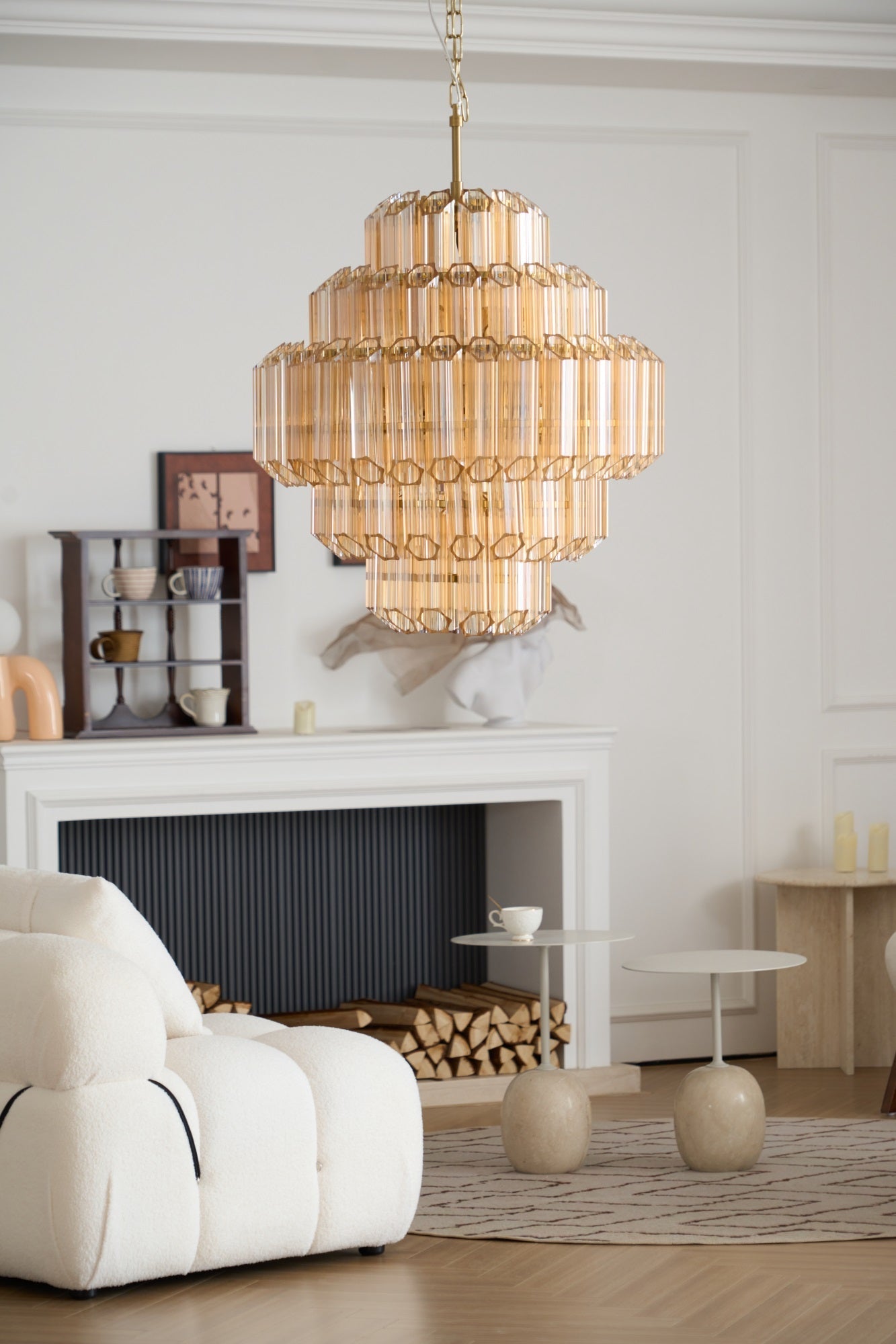 Aurum Cascade Murano Chandelier - Zonesus