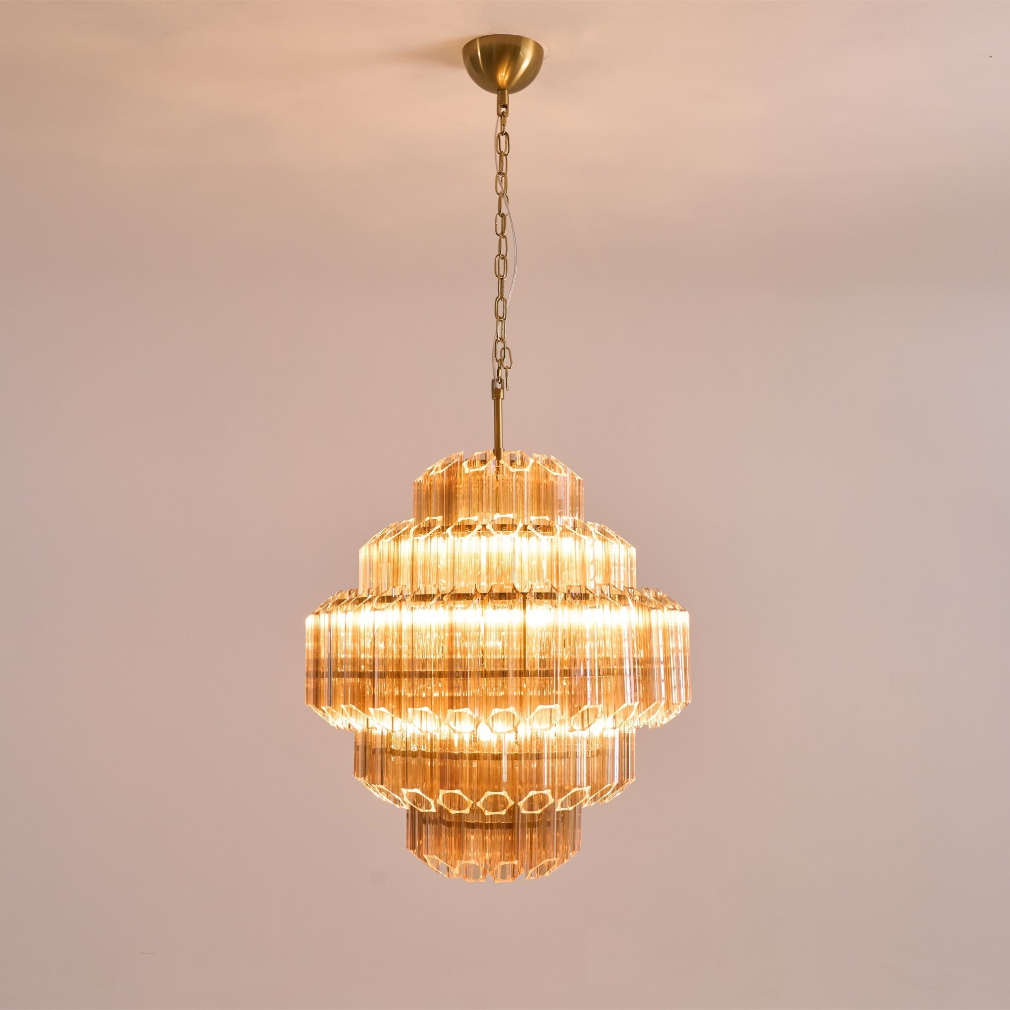 Aurum Cascade Murano Chandelier - Zonesus