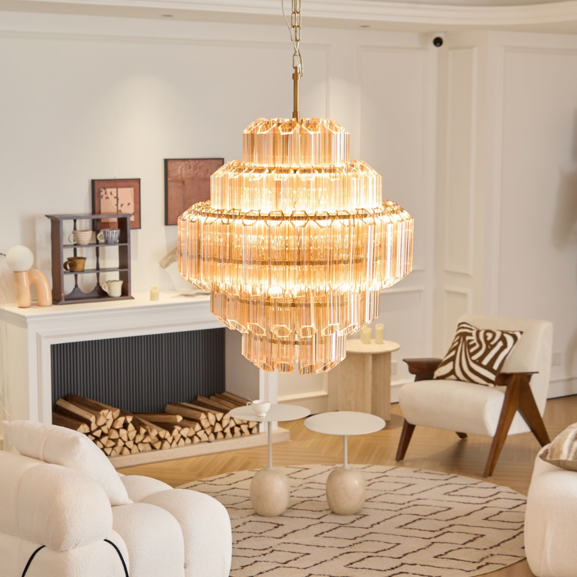 Aurum Cascade Murano Chandelier - Zonesus