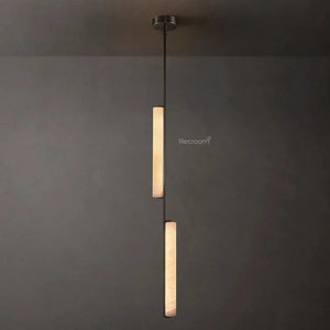 Auduben Alabaster Pendant Light 6" - Zonesus