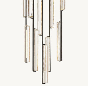 Auduben Crystal Round Chandelier 24" - Zonesus