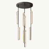 Auduben Crystal Round Chandelier 24" - Zonesus