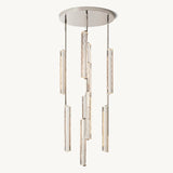 Auduben Crystal Round Chandelier 24" - Zonesus