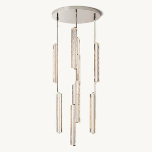 Auduben Crystal Round Chandelier 24" - Zonesus