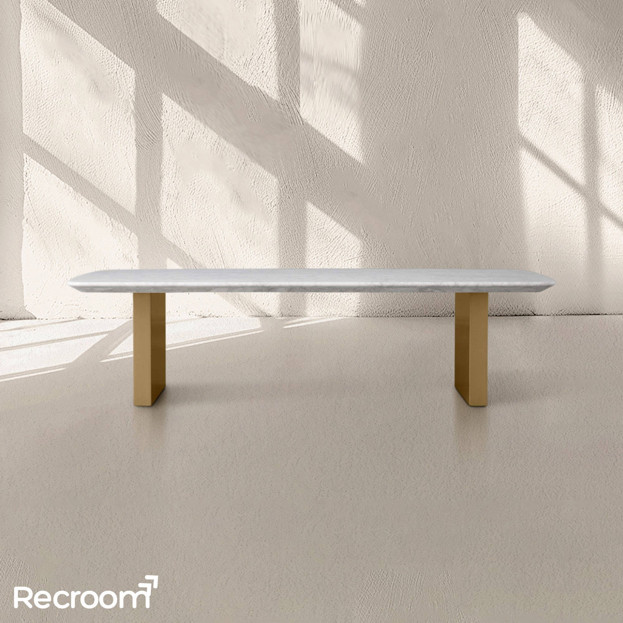 San Germani Stone Coffee Table with Clement Base - Zonesus