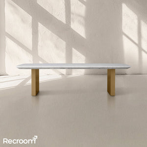 San Germani Stone Coffee Table with Clement Base - Zonesus