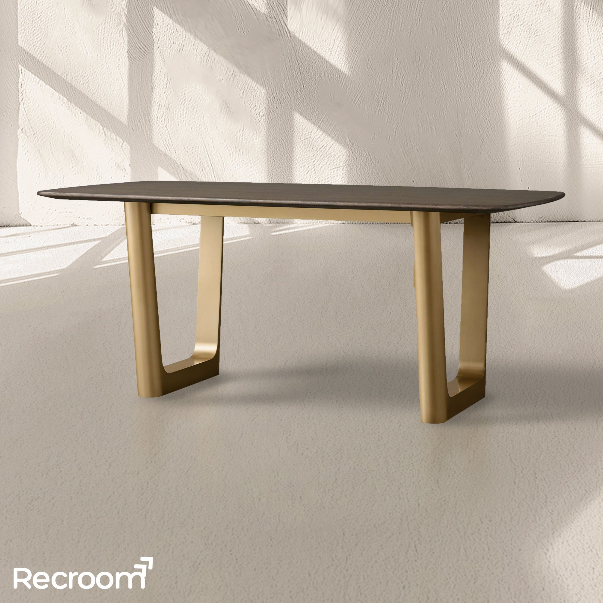 San Germani Wood Dining Table with Rennes Base - Zonesus