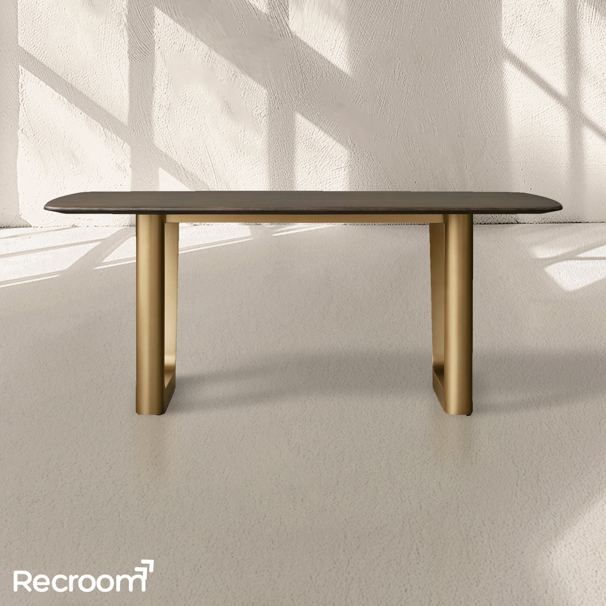 San Germani Wood Dining Table with Rennes Base - Zonesus