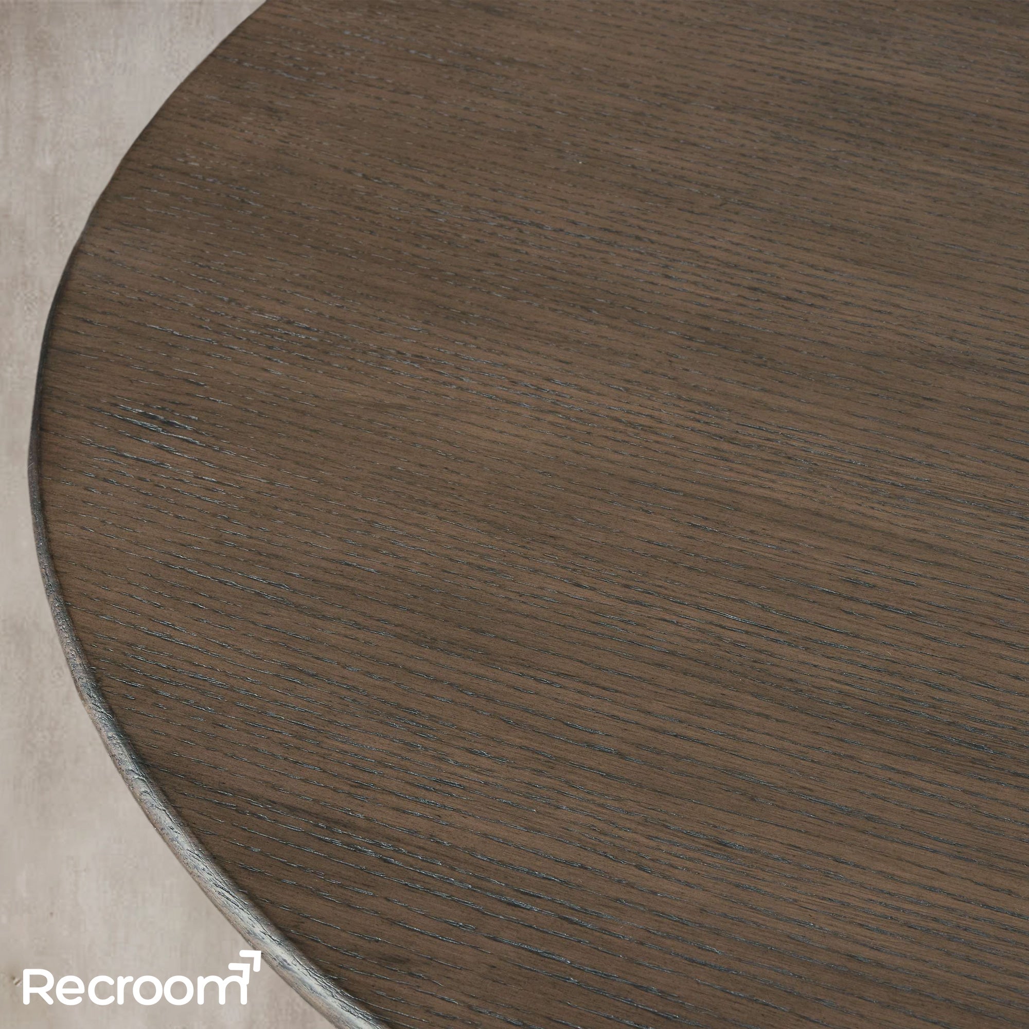 San Germani Round Wood Coffee Table with Dauphine Base - Zonesus