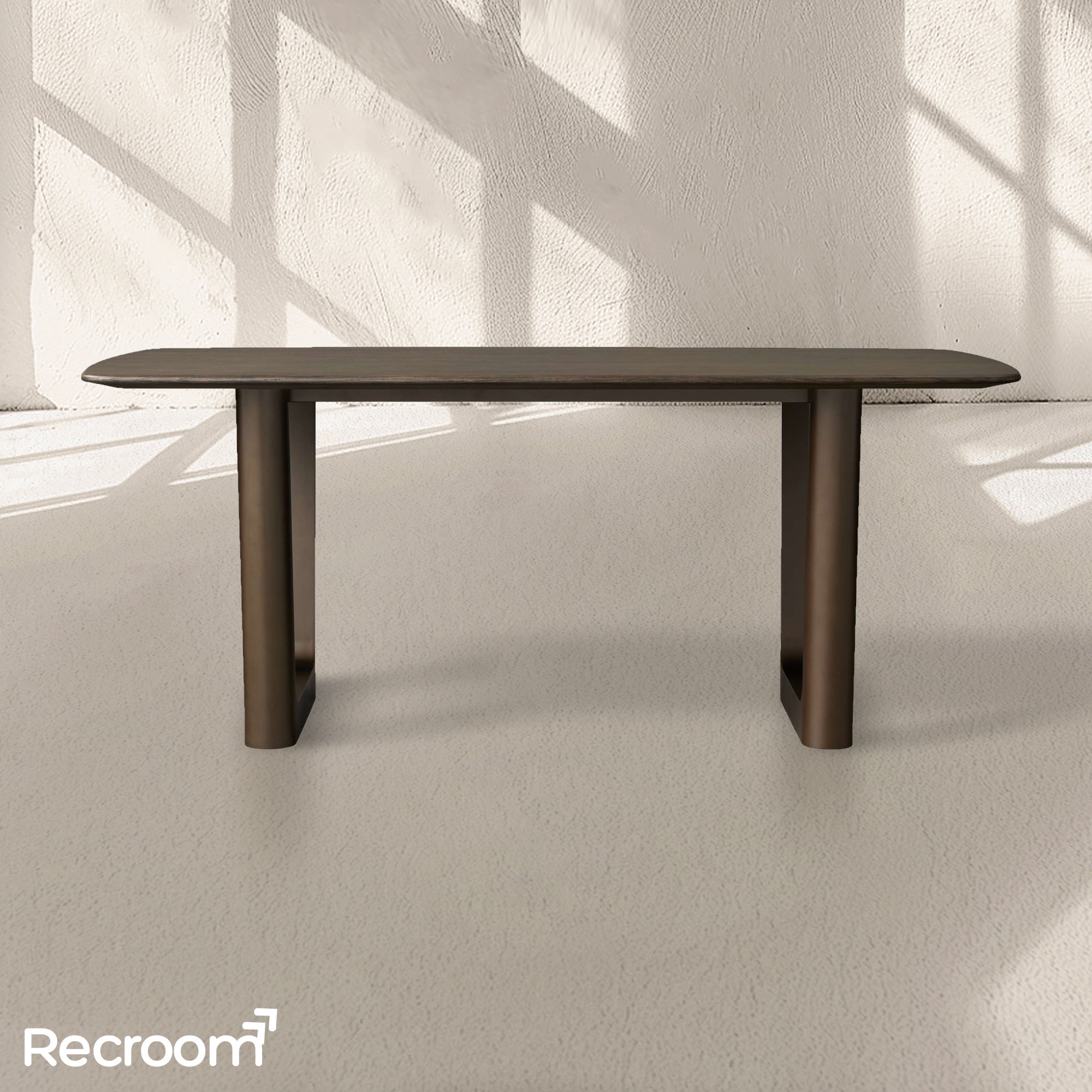 San Germani Wood Dining Table with Rennes Base - Zonesus