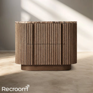 Muelholland Emperador Closed Nightstand - Zonesus