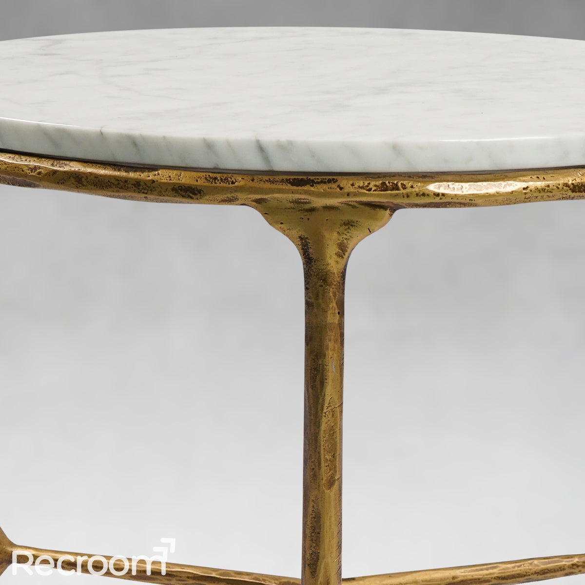 Thaddeo Marble Round Side Table 3 Leg - Zonesus