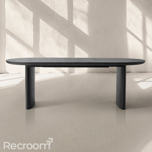 Radva Extendable Oval Dining Table - Zonesus
