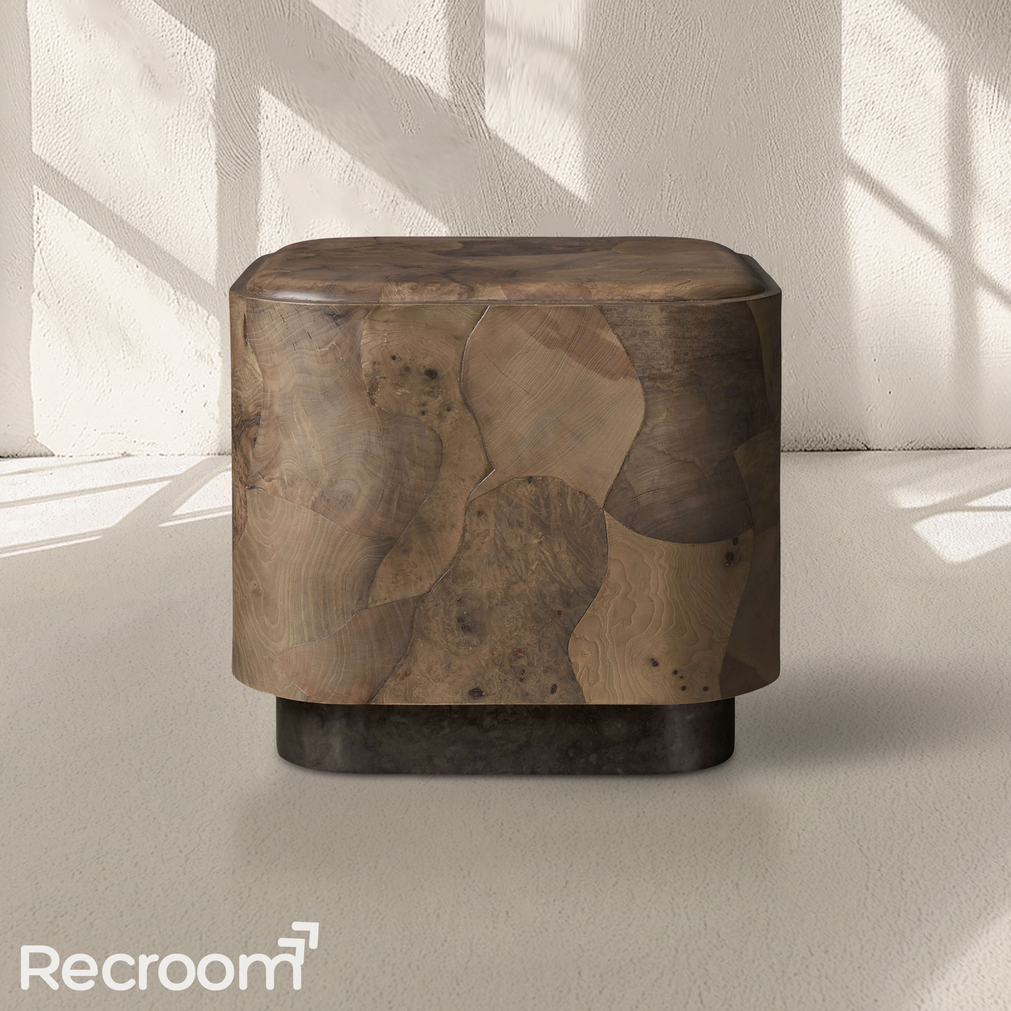 Pola Plinth End Table - Zonesus