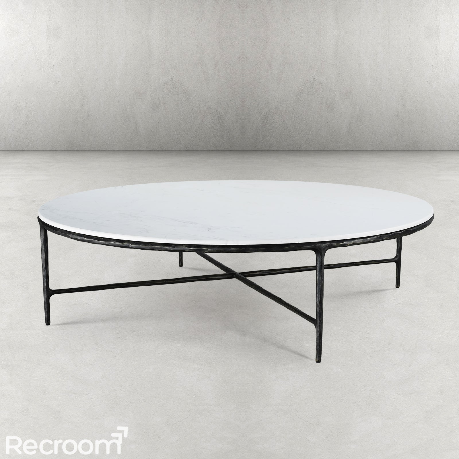 Thaddeo Marble Round Coffee Table - Zonesus