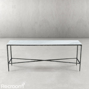 Thaddeo Marble Console Table - Zonesus