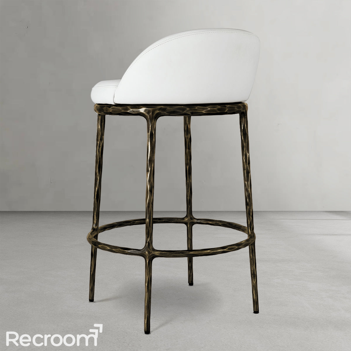 Thaddeo Fabric Swivel Bar & Counter Stool - Zonesus