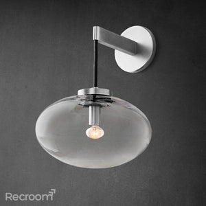 Cabretten Clear Glass Sconce 11" - Zonesus