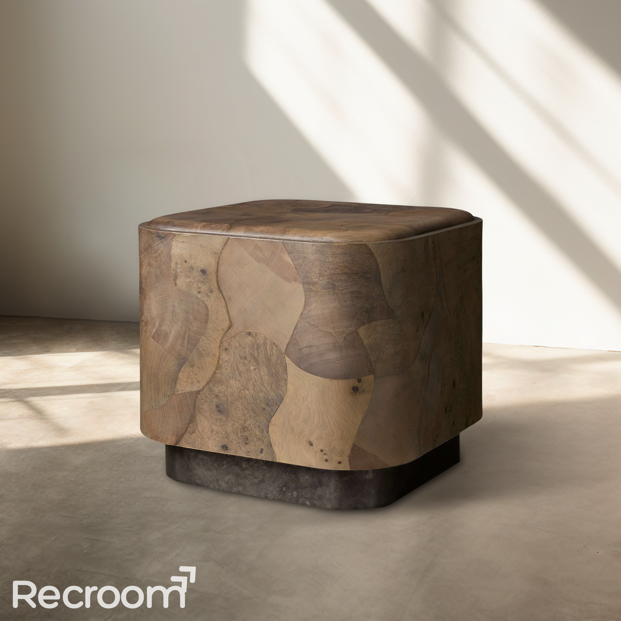 Pola Plinth End Table - Zonesus