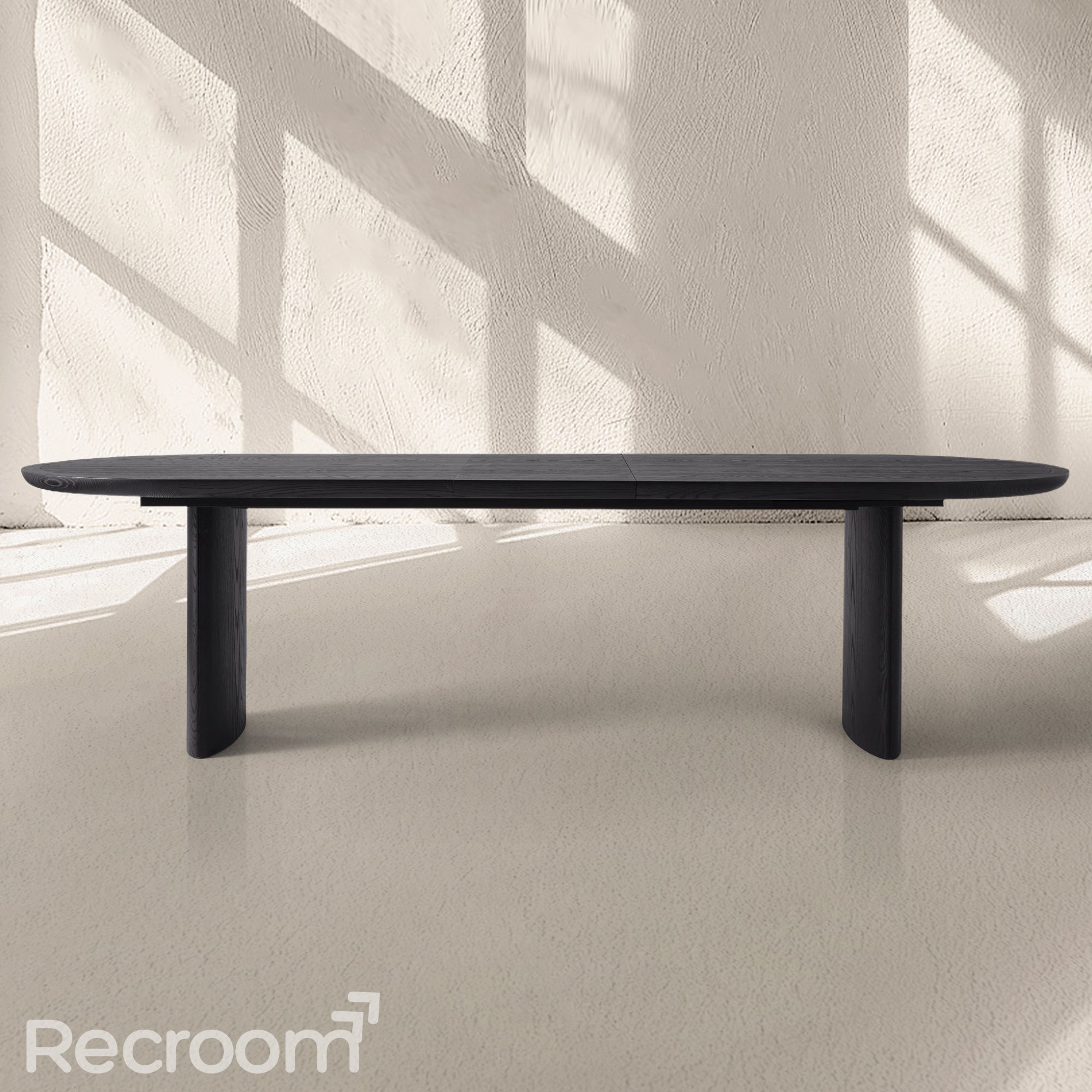 Radva Extendable Oval Dining Table - Zonesus