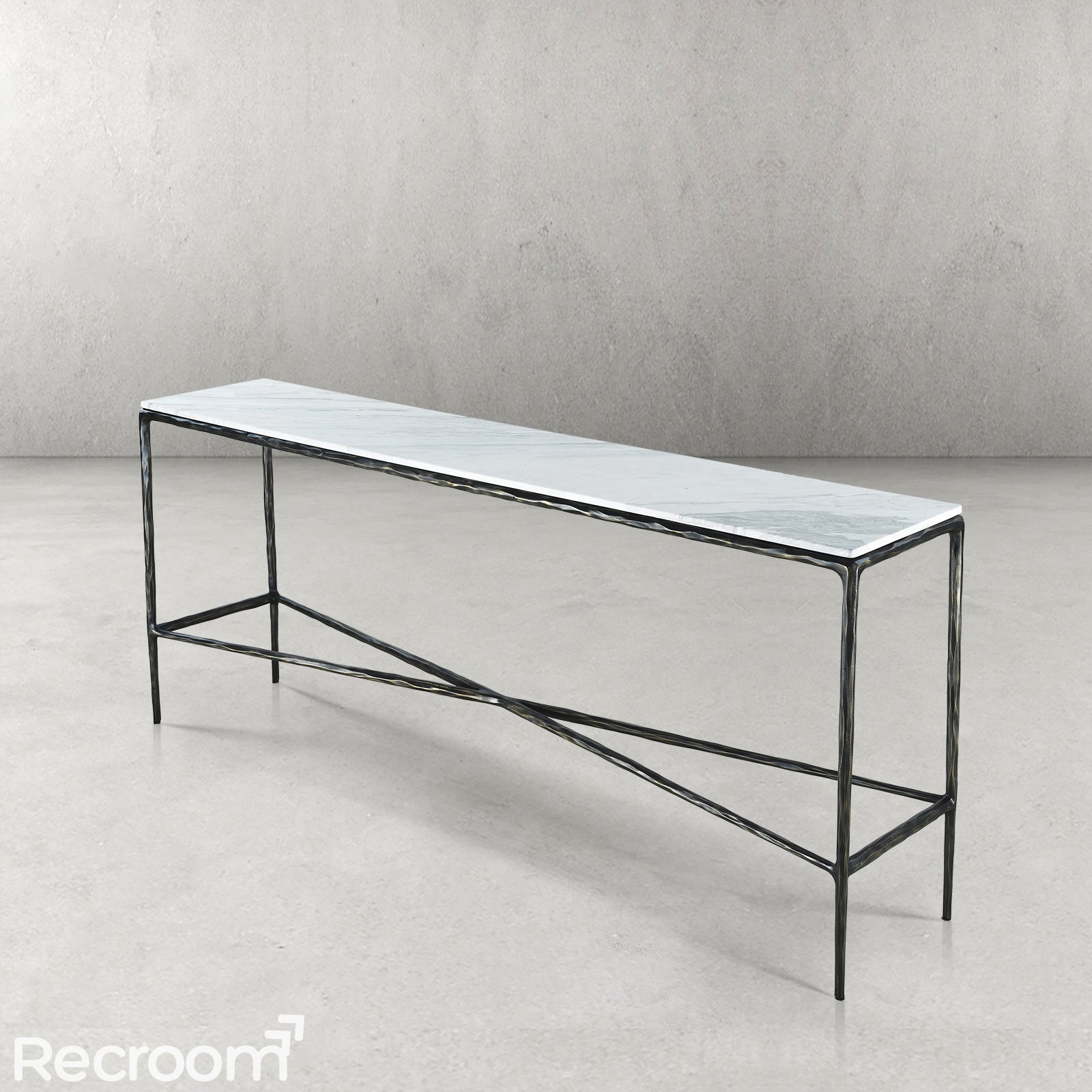 Thaddeo Marble Console Table - Zonesus