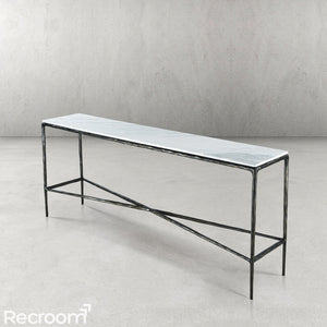 Thaddeo Marble Console Table - Zonesus