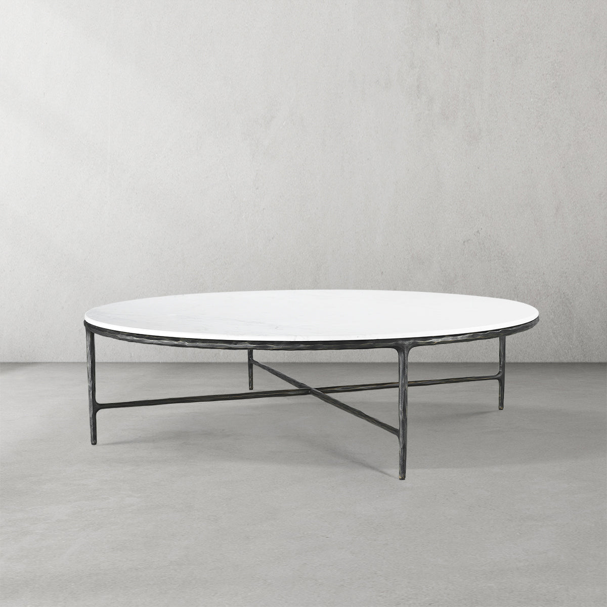 Thaddeo Marble Round Coffee Table - Zonesus