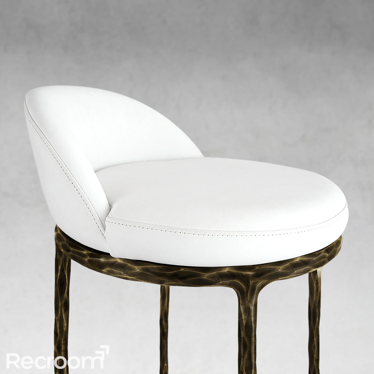 Thaddeo Fabric Swivel Bar & Counter Stool - Zonesus