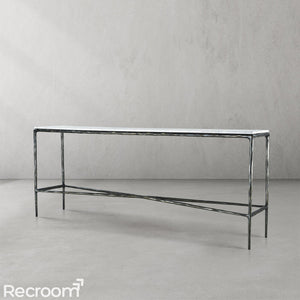 Thaddeo Marble Console Table - Zonesus