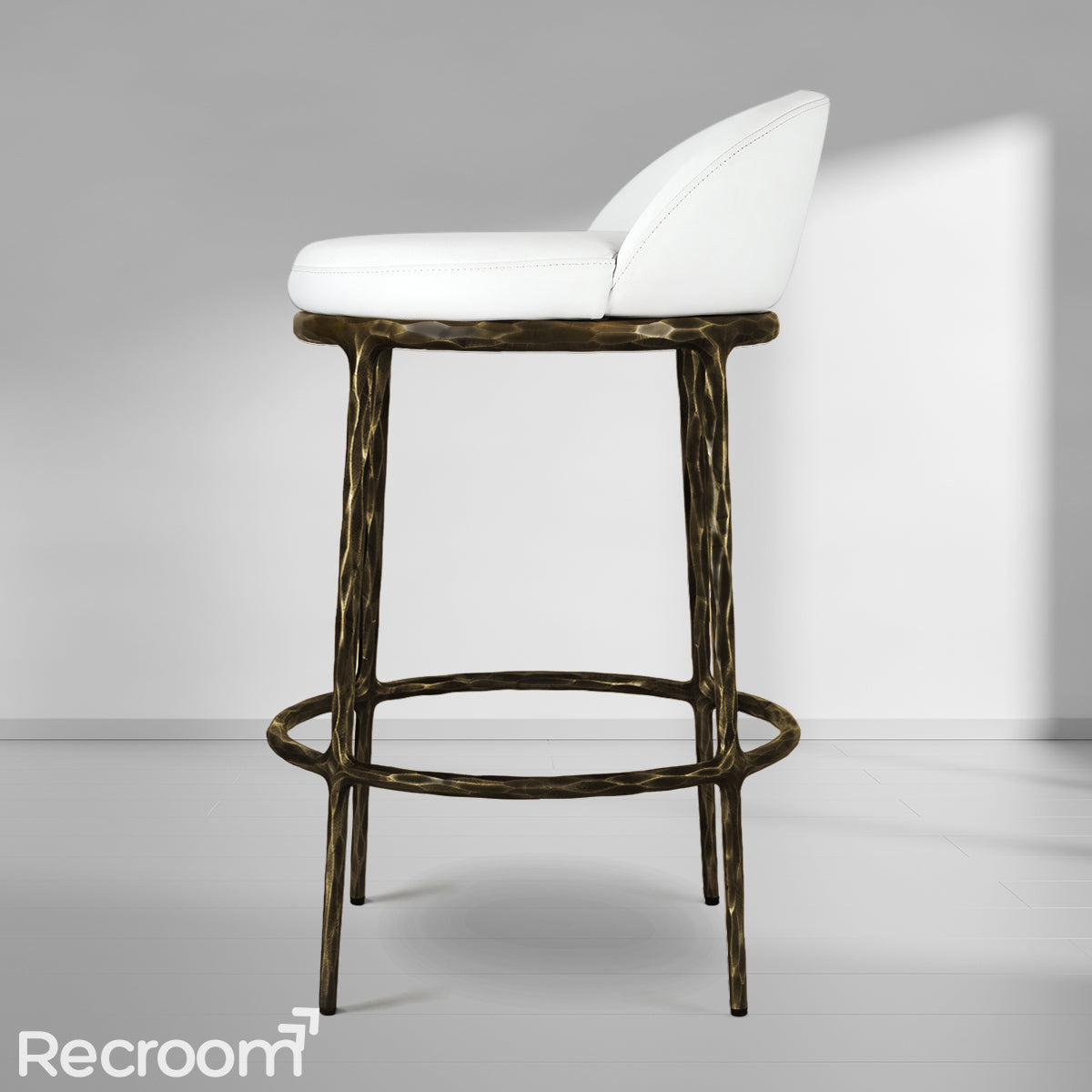 Thaddeo Fabric Swivel Bar & Counter Stool - Zonesus