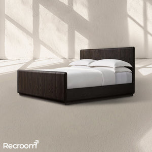 Cira Panel Bed with Footboard - Zonesus