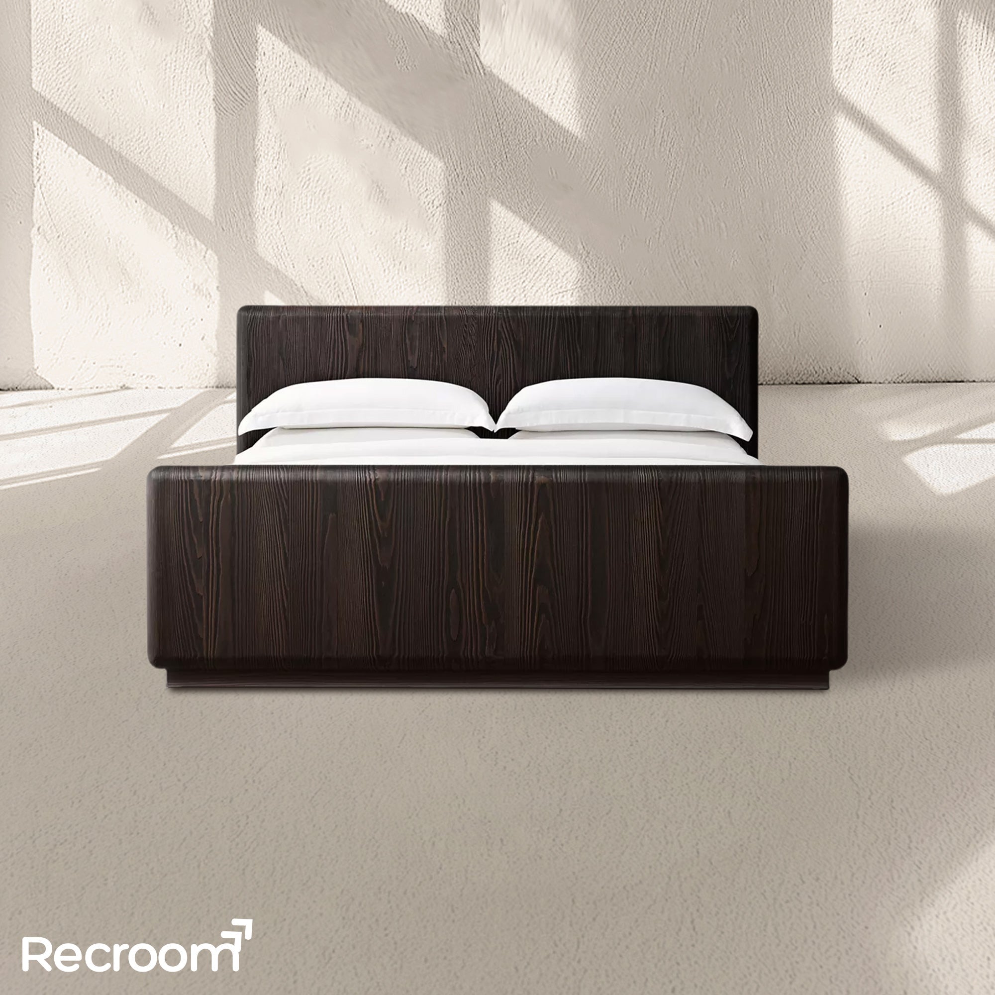 Cira Panel Bed with Footboard - Zonesus