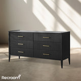 Louisa 6-Drawer Dresser - Zonesus