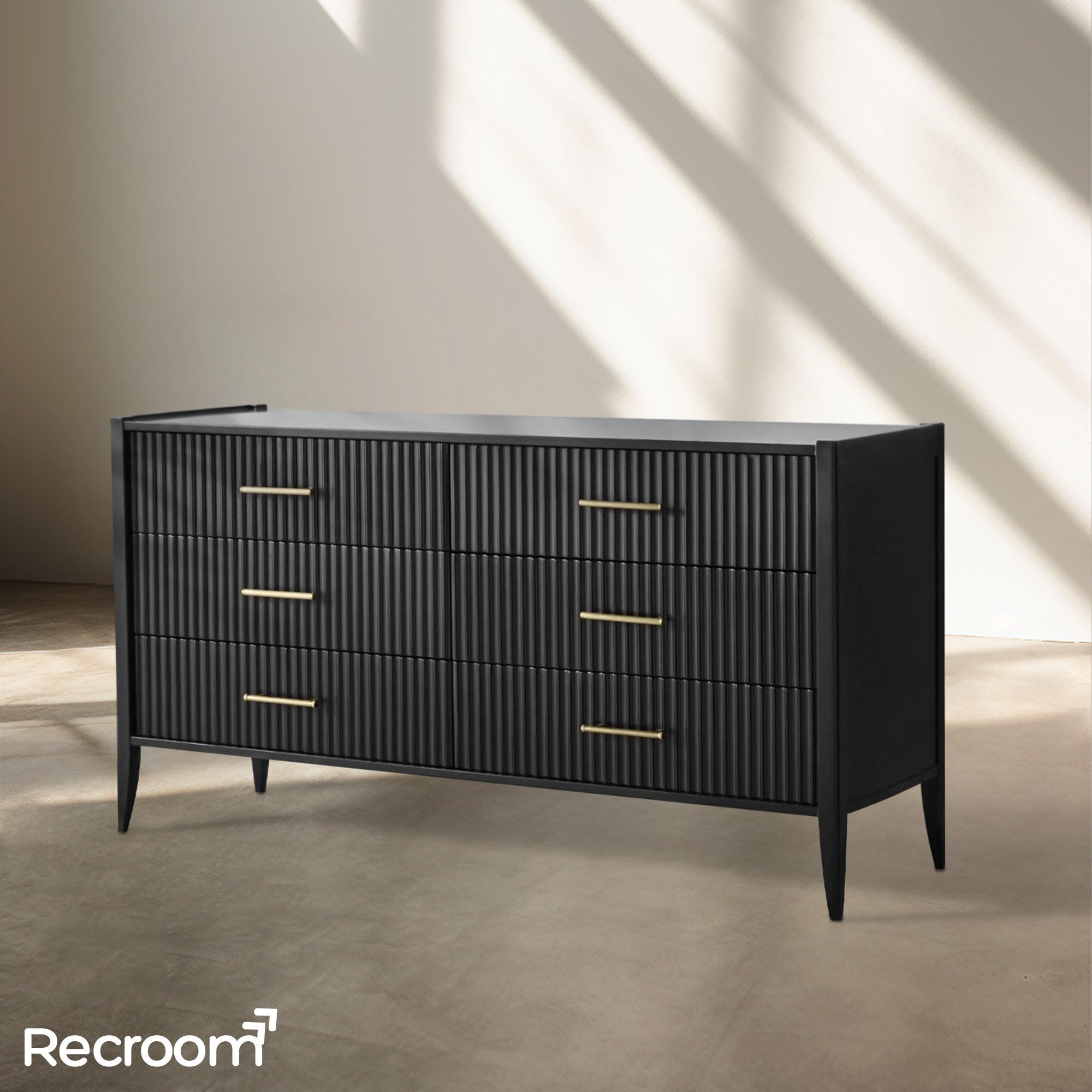 Louisa 6-Drawer Dresser - Zonesus