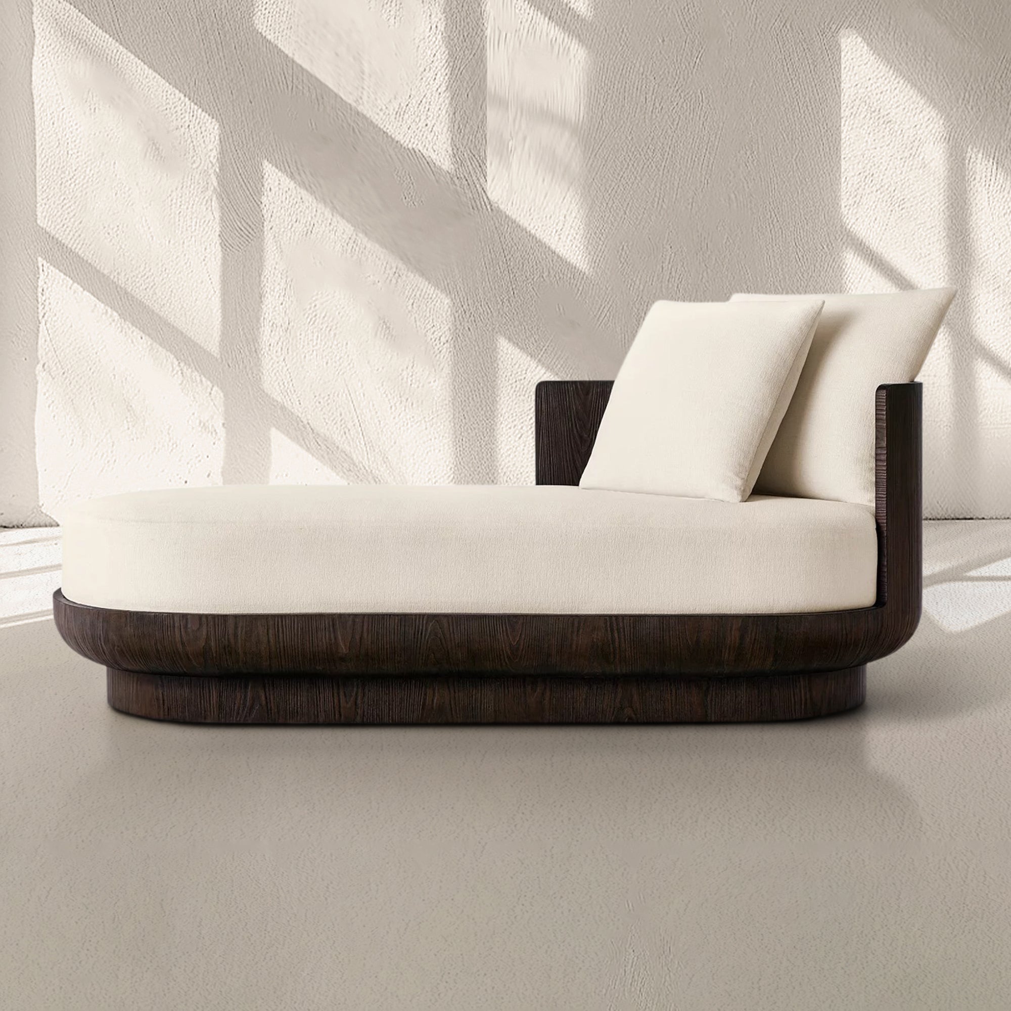 Cira Fabric Right-Arm Daybed - Zonesus